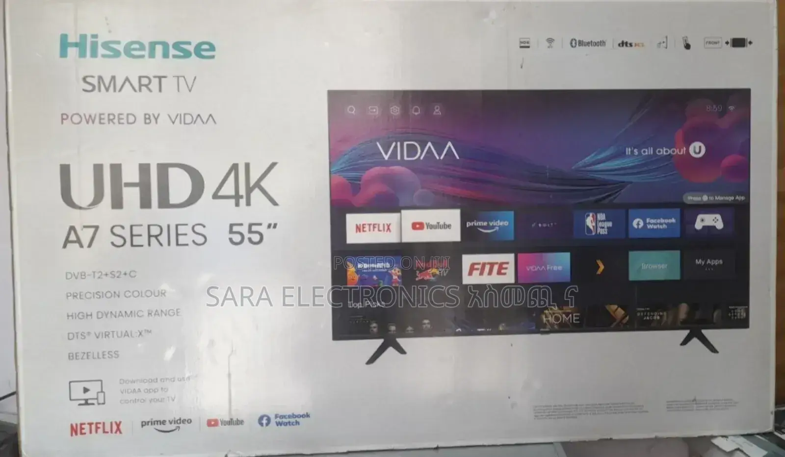 Hisense 55'' A7 Series | Smart Android TV