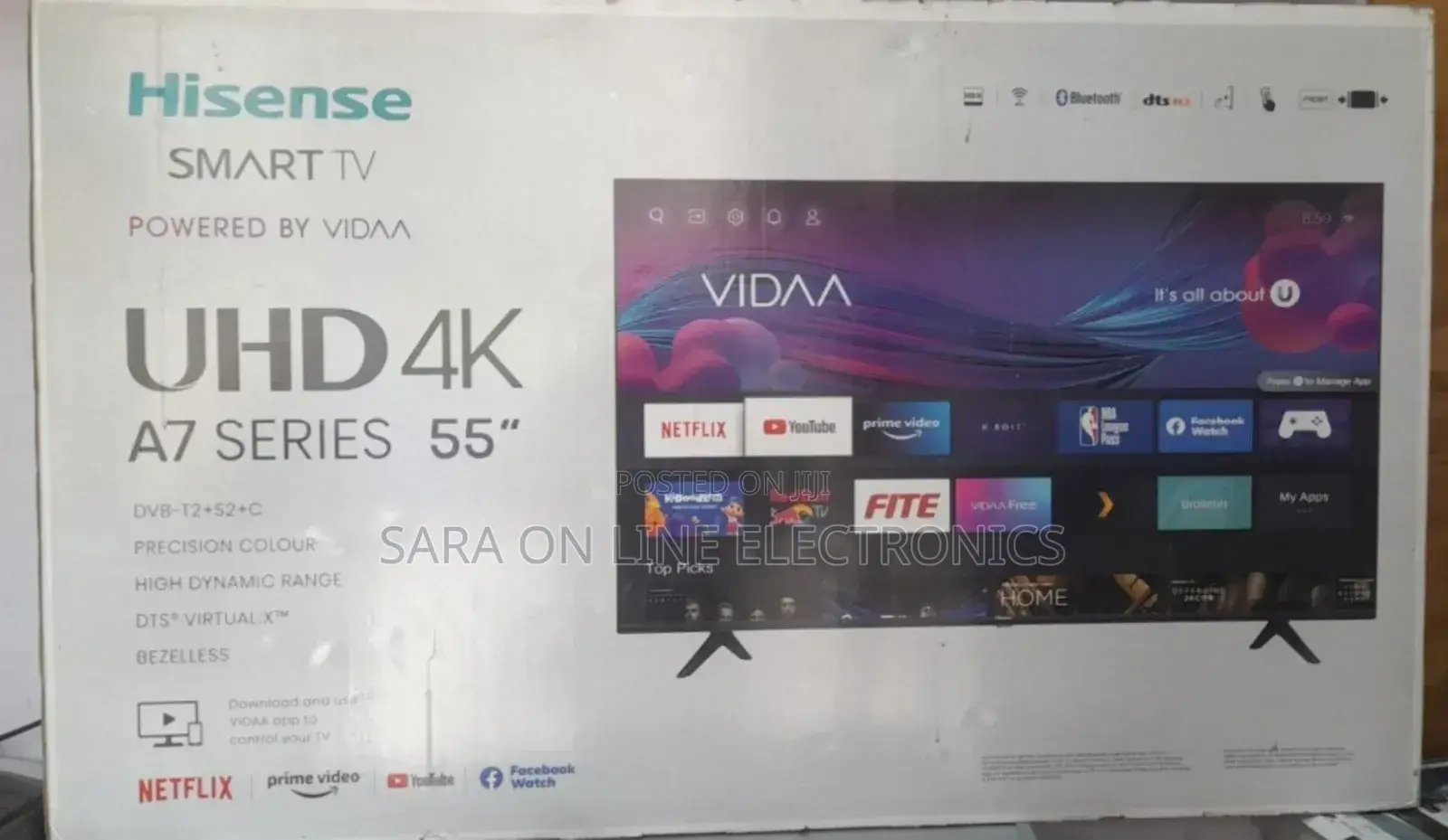Hisense 55'' A7 Series | Smart Android TV