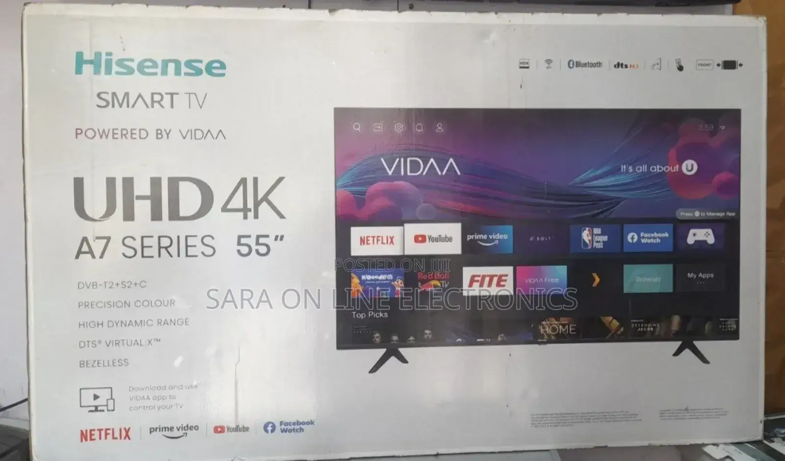 Hisense 55'' A7 Series | Smart Android TV