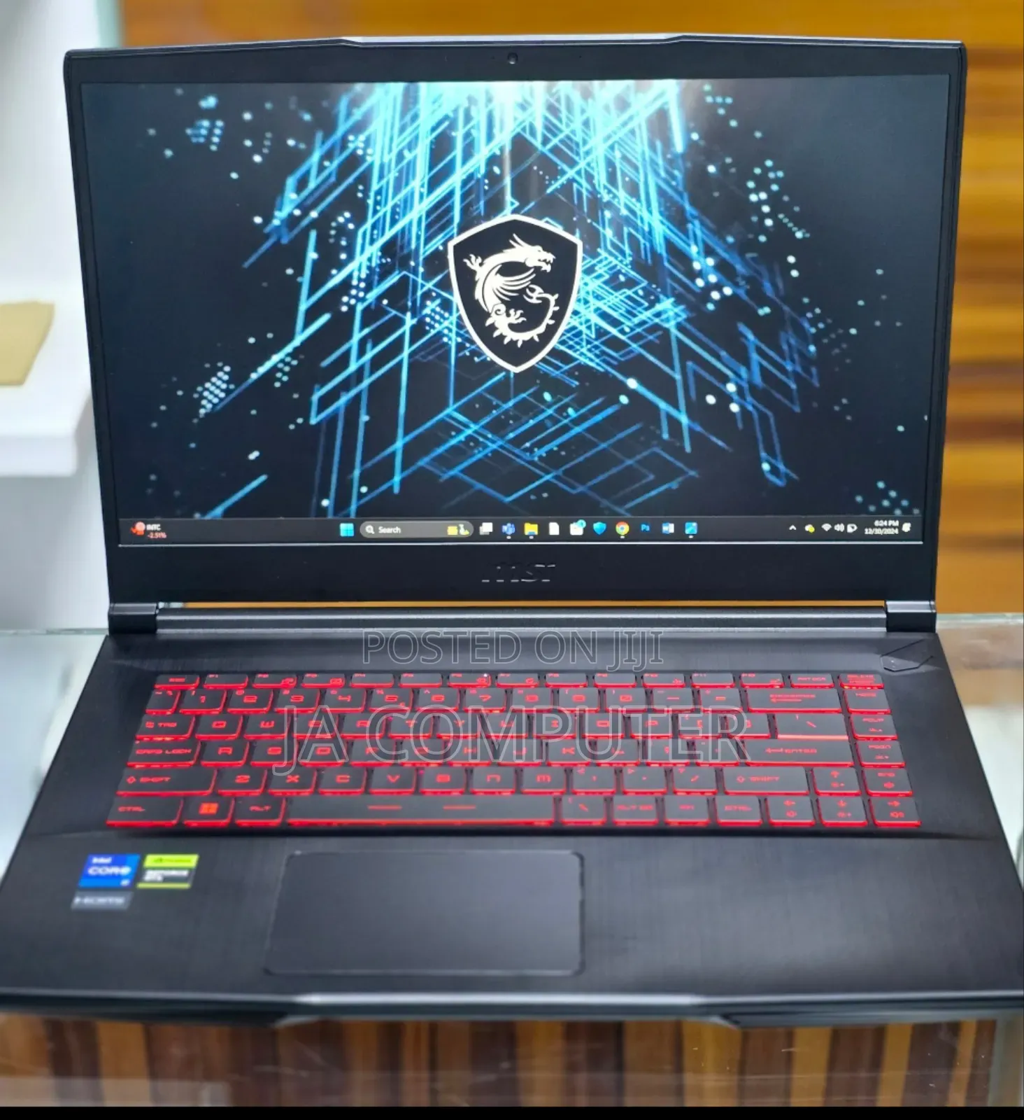 New Laptop MSI GF63 16GB Intel Core I7 SSD 1T