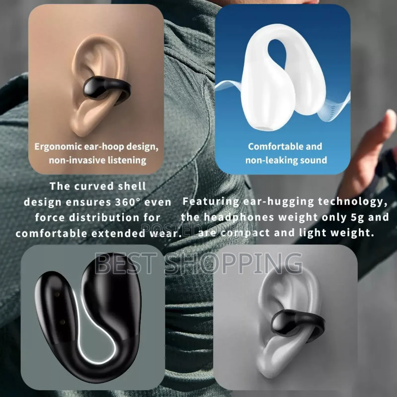 Sports Headphones Wireless Earbuds