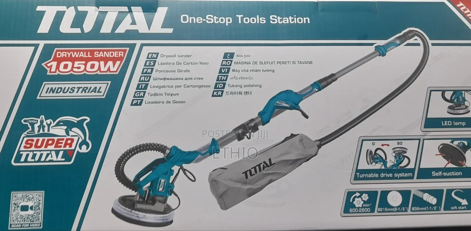 Total Drywall Sander 1050W