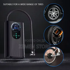 Photo - Portable Digital Air Compressor – Fast Rechargeable