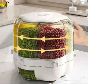 360° የሚሽከረከር የጥራጥሬ ማስቀመጫ