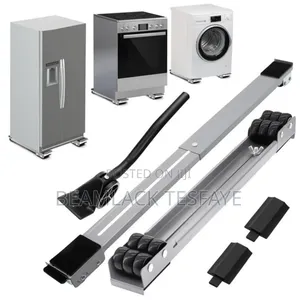 Photo - Adjustable Moving Roller Wheels Stand With Brake.