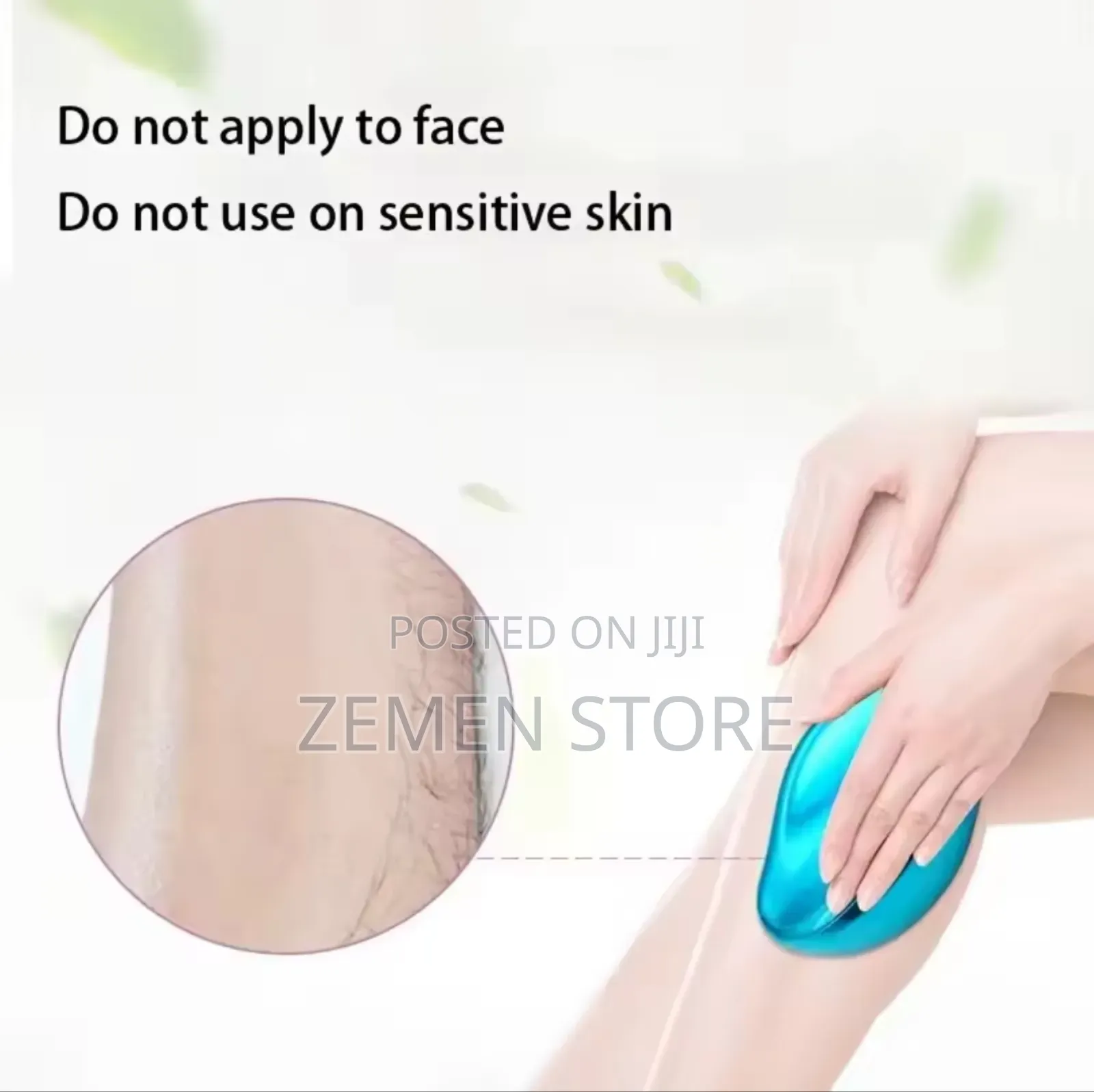Crystal Hair Eraser – Painless Reusable Hair Removal