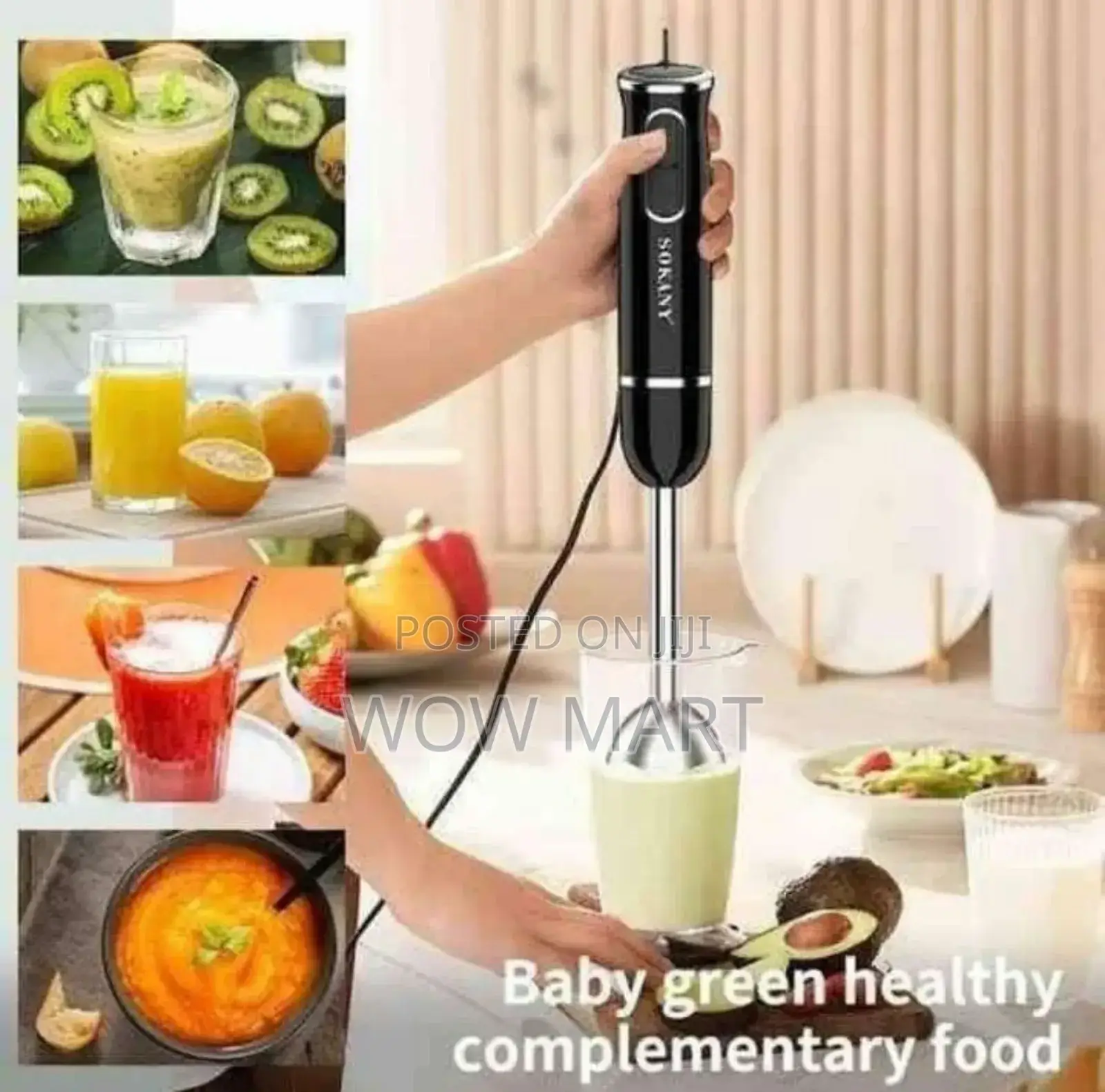 Sokany 4 in 1 Hand Blender Free Delivery