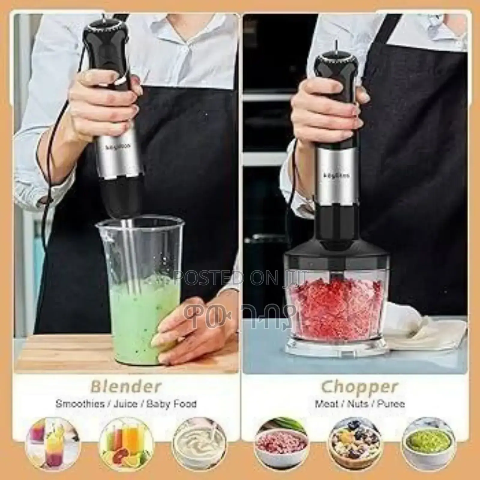 Sokany 4 in 1 Hand Blender Free Delivery