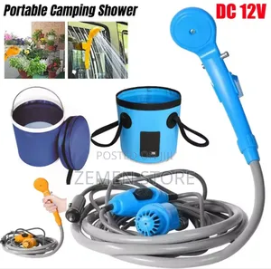 12v Portable Outdoor Shower – Camping Travel Essential