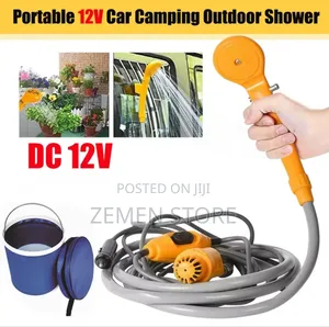 12v Portable Outdoor Shower – Camping Travel Essential