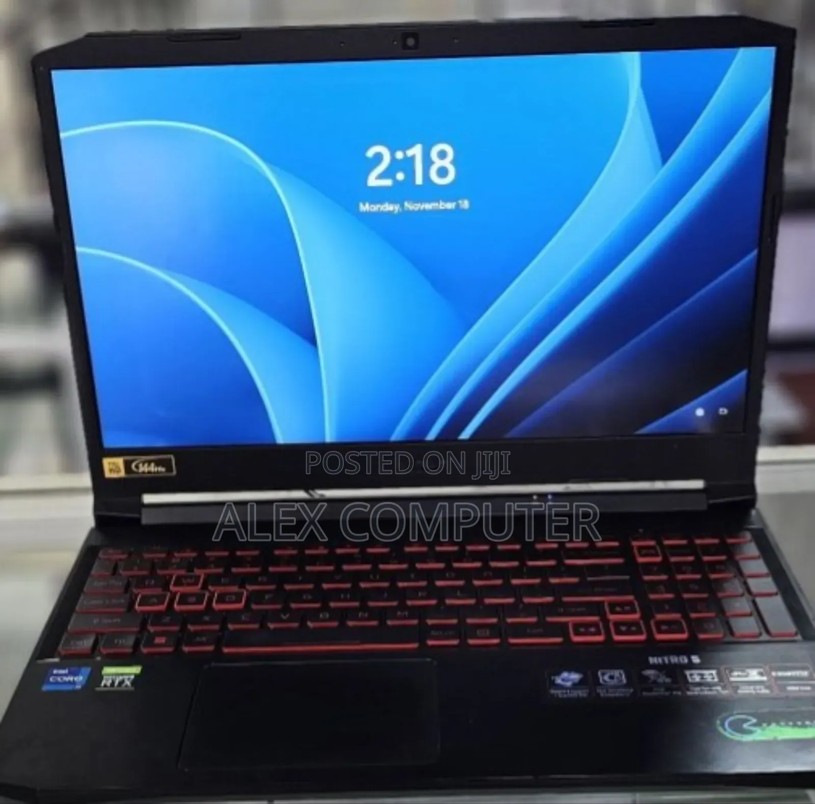 New Laptop Acer Nitro 5 16GB Intel Core I7 SSD 512GB