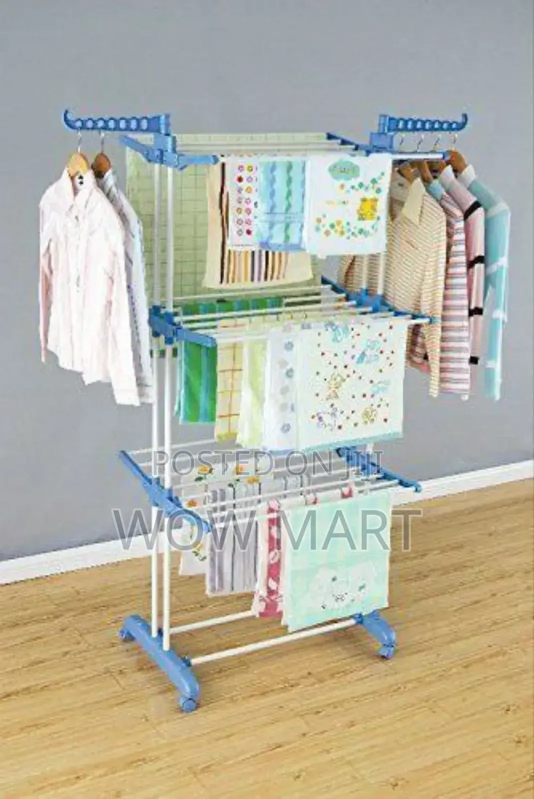 Three Layer Clothes Hanger Rack
 High Quality