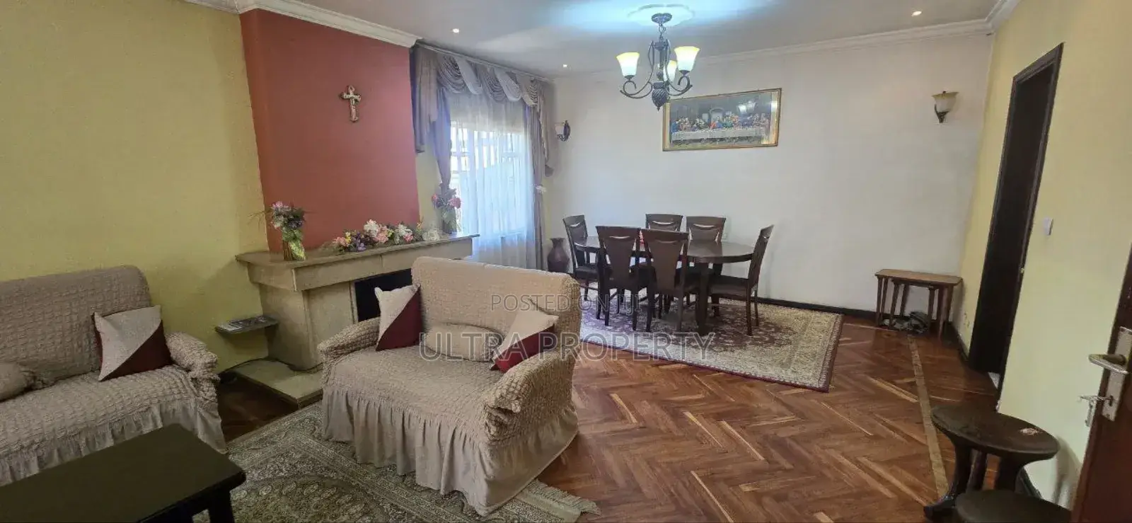 Furnished 3bdrm Villa in Bole for rent