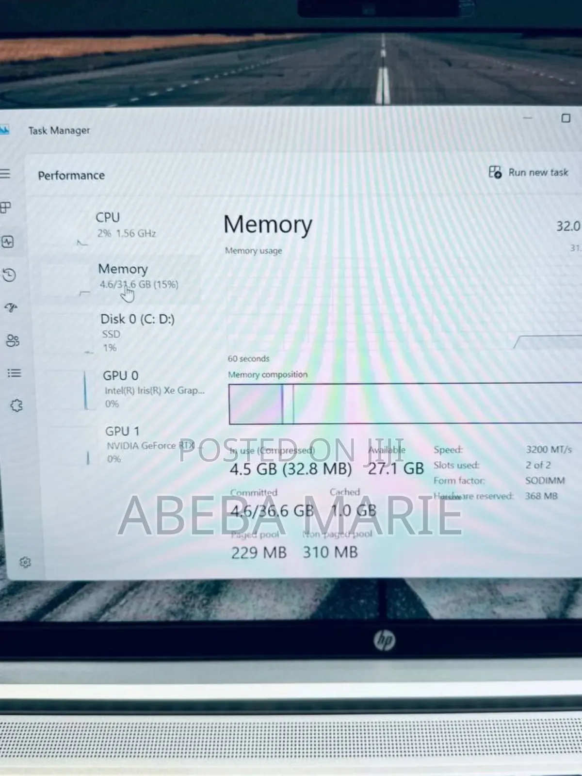 New Laptop HP ProBook 450 G8 32GB Intel Core I7 SSD 1T