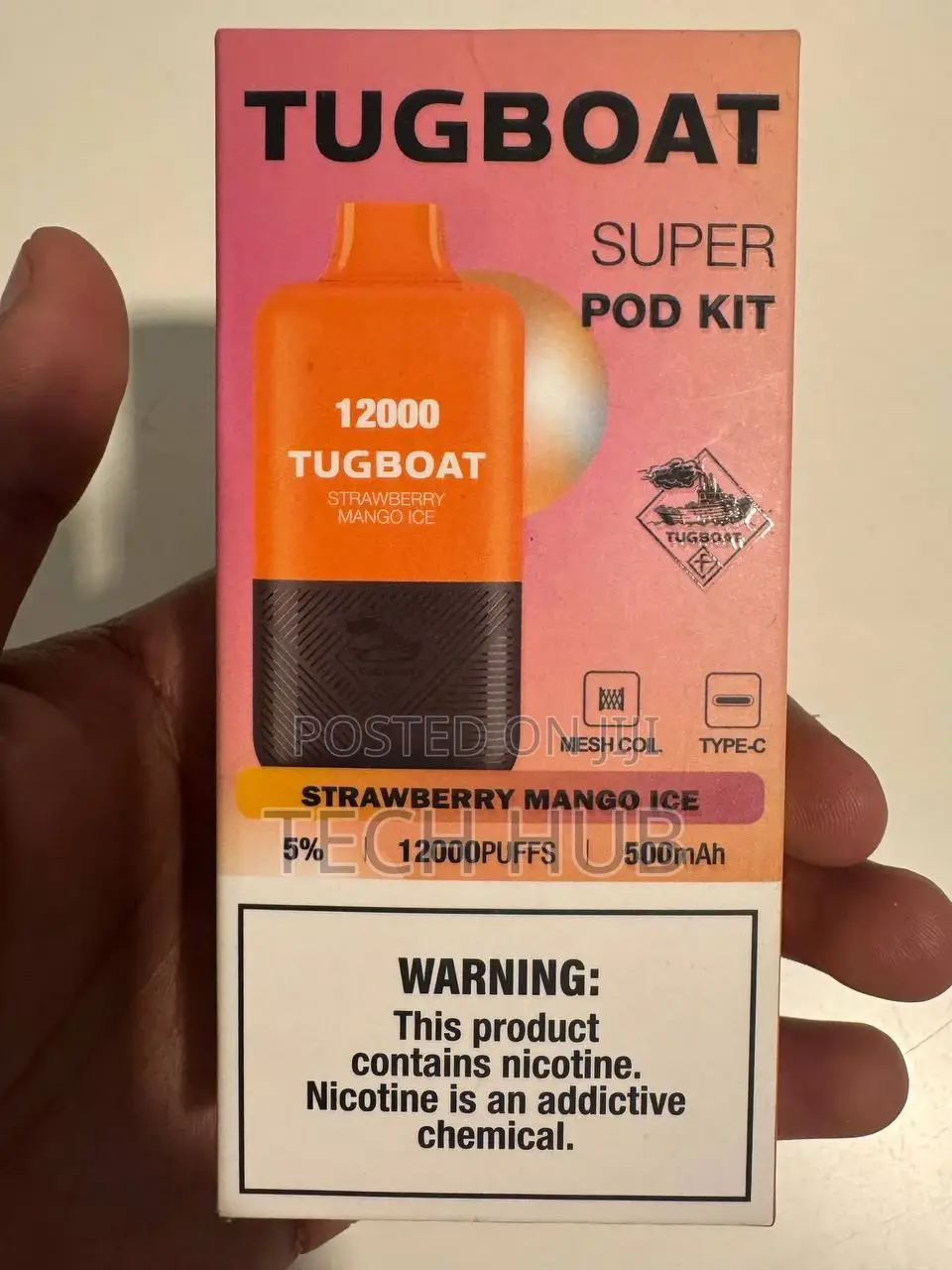 Tugboat 12,000 Puff
