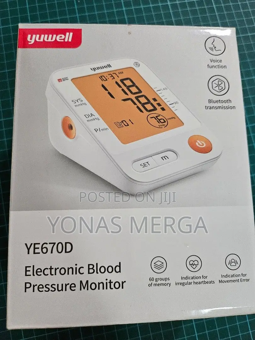 Electronic Blood Pressure Monitor65፴bp Monitor፱×የደም ልኬት ማሽን