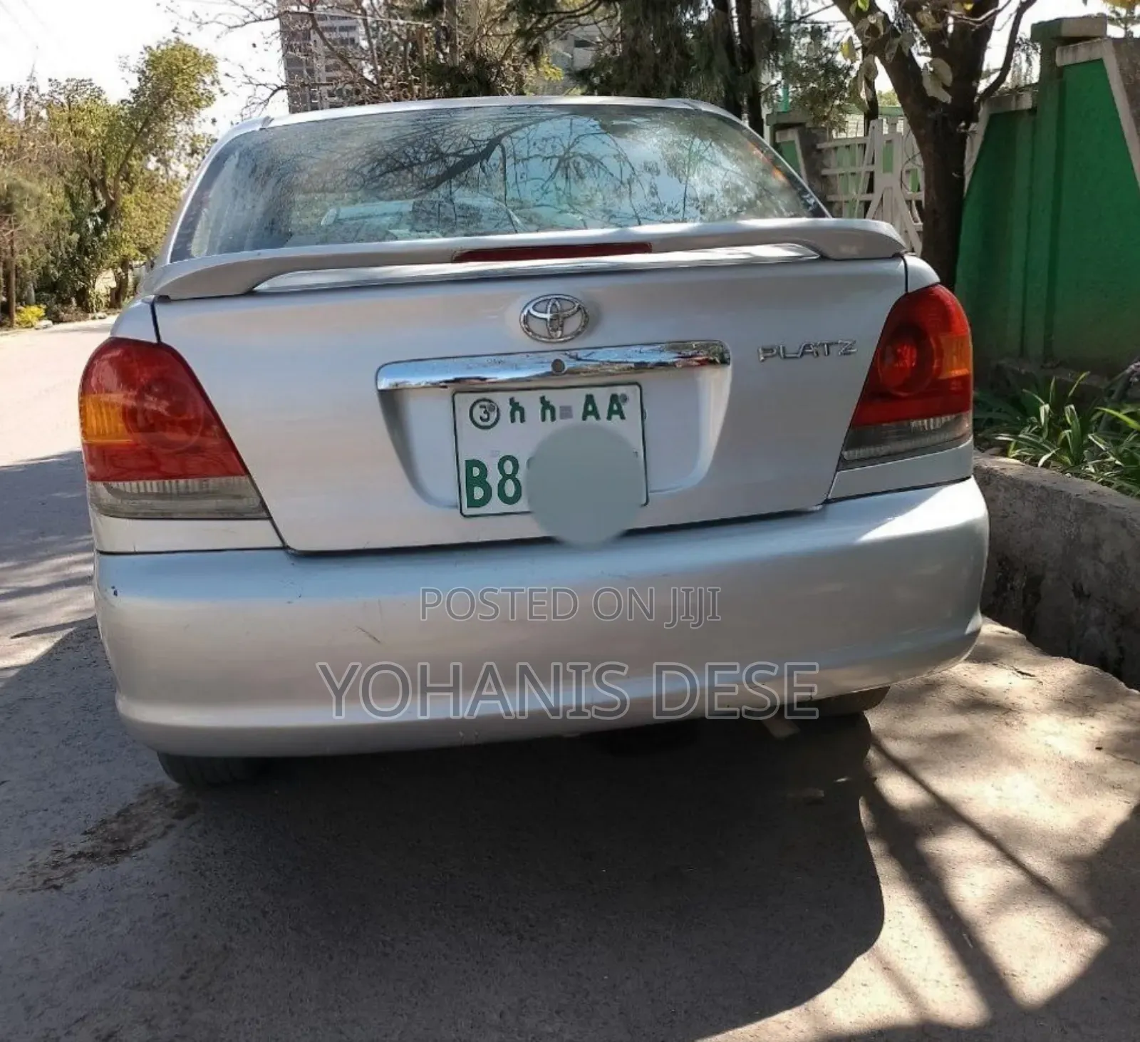 Toyota Platz 2004 Silver