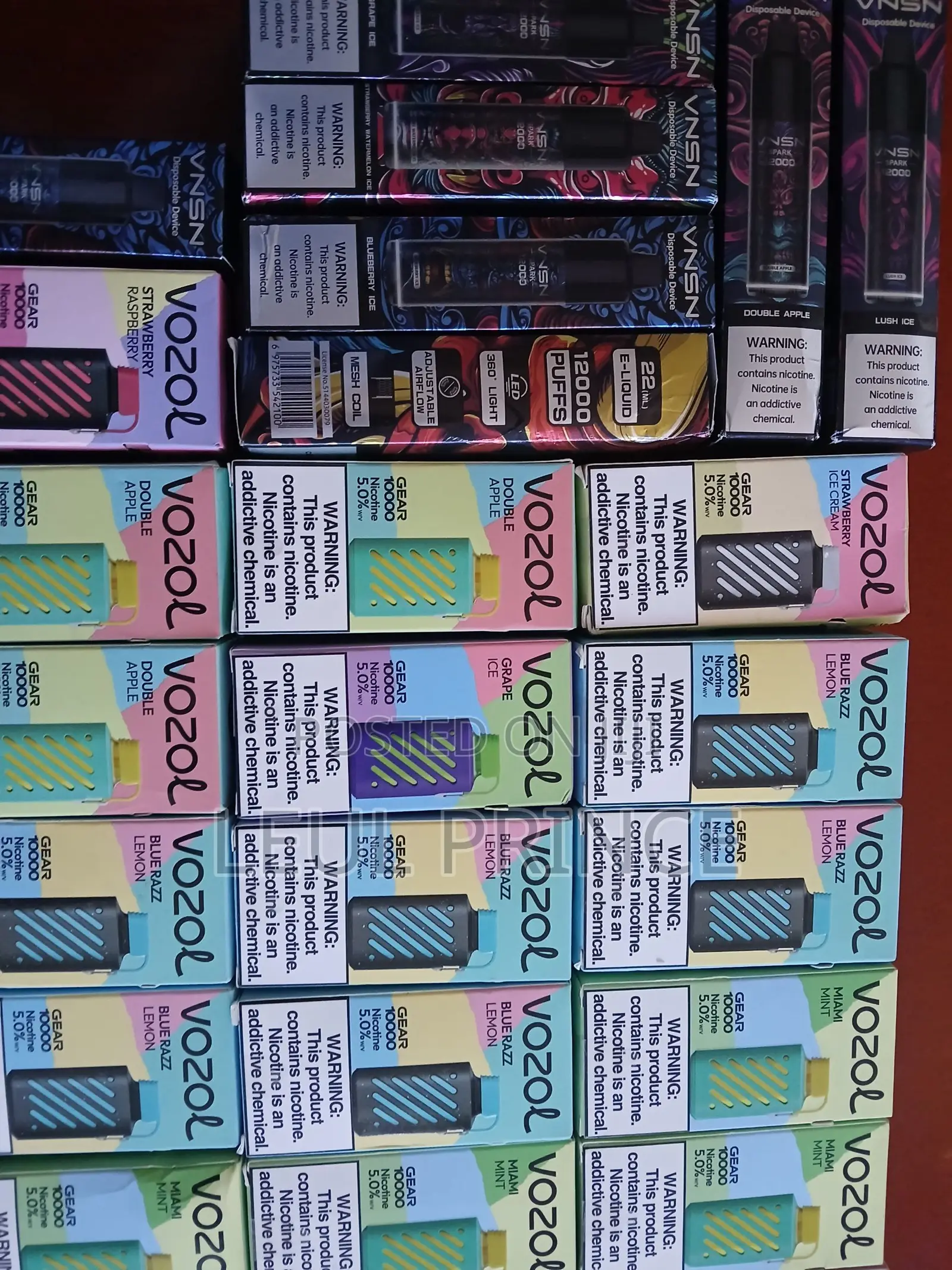 Vozol Vapes With 20000 Puff With Amazing Flavor