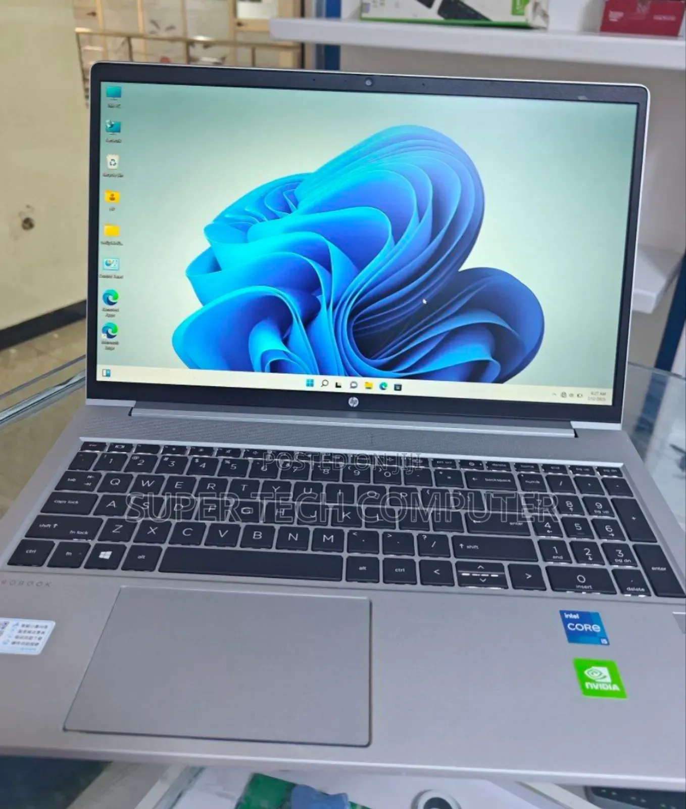 New Laptop HP Probook 450 16GB Intel Core I5 SSD 512GB