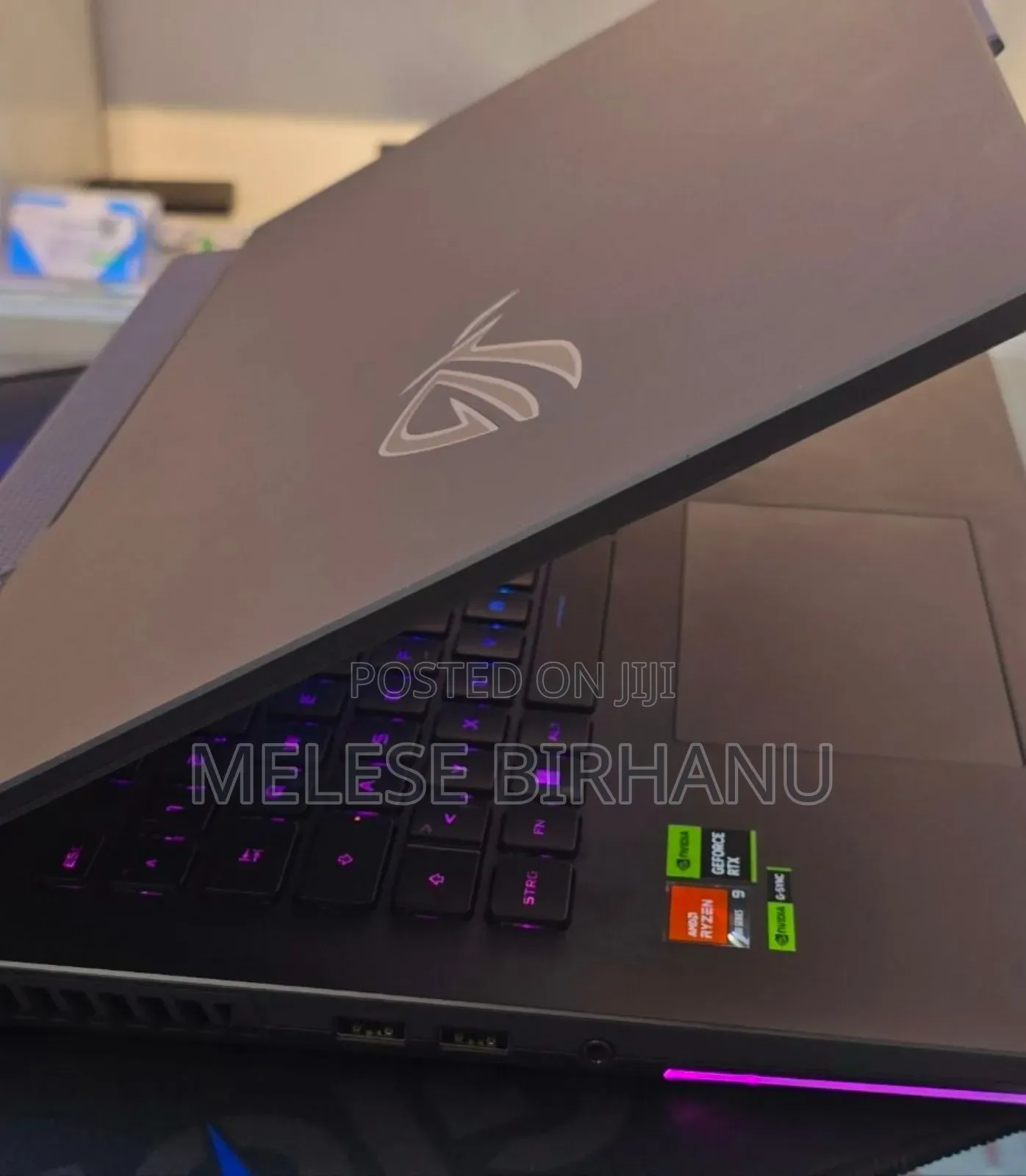 New Laptop Asus ROG Strix G17 16GB AMD Ryzen 9 SSD 1T