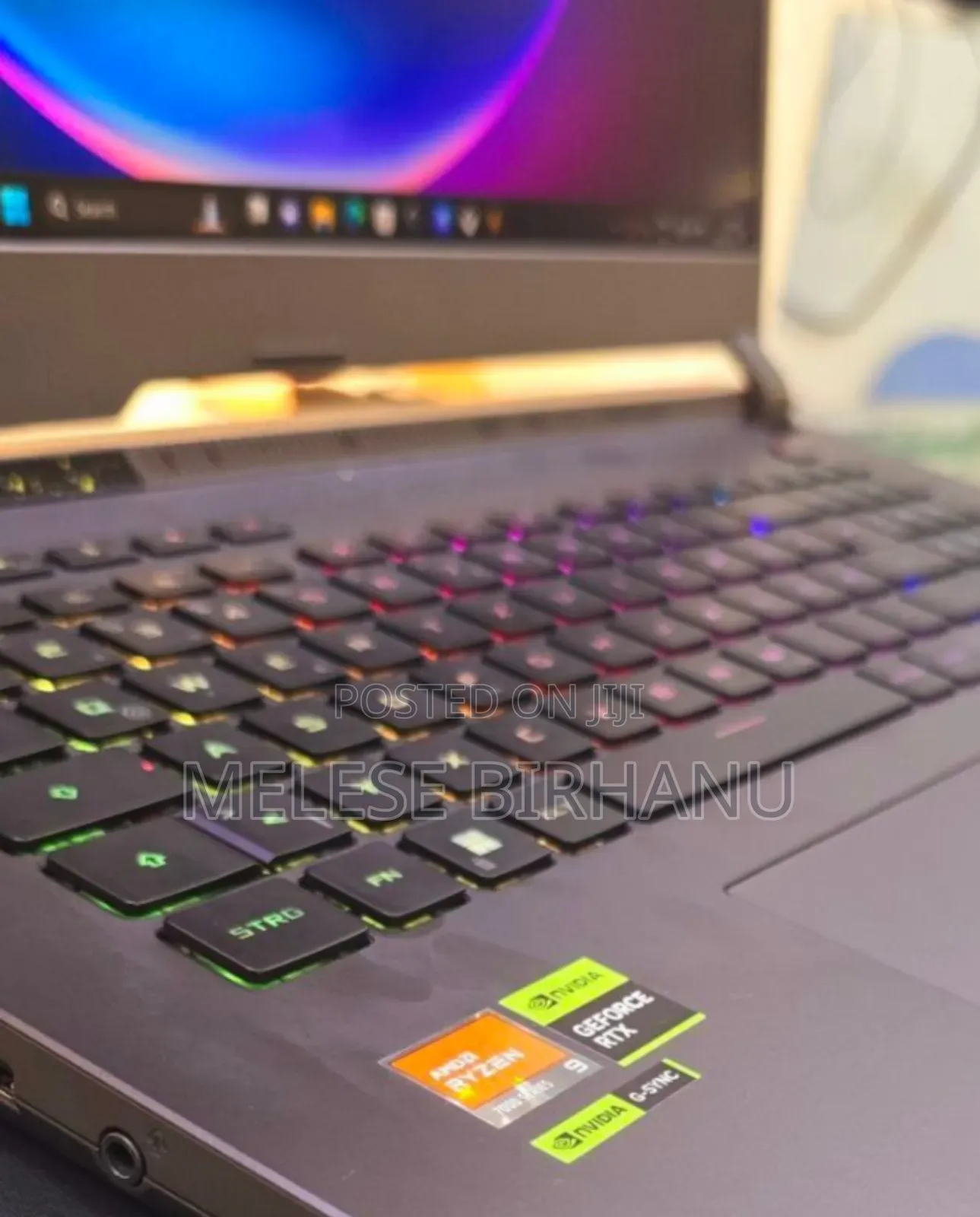 New Laptop Asus ROG Strix G17 16GB AMD Ryzen 9 SSD 1T