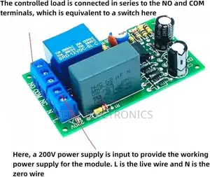 Power on Delay Relay Module