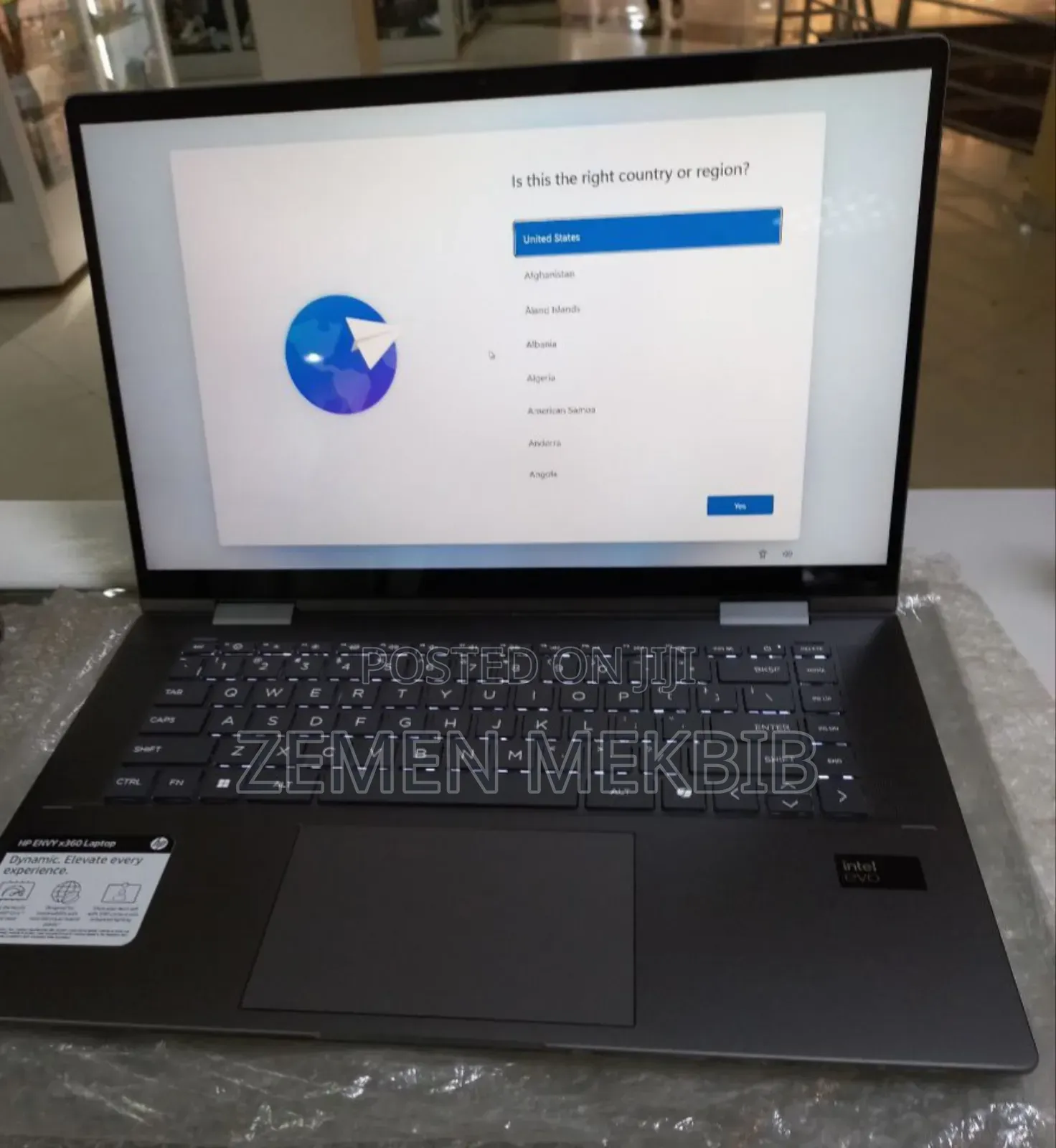 New Laptop HP Envy X360 32GB Intel Core I7 SSD 1T