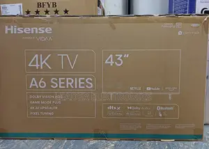 Hisense 43" Class A6 Series Led Uhd Smart Google Tv