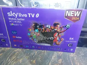 Photo - Sky Live 43 Inch Tv Double Glass Smart Tv