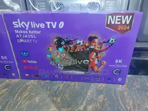 Sky Live 43 Inch Tv Double Glass Smart Tv