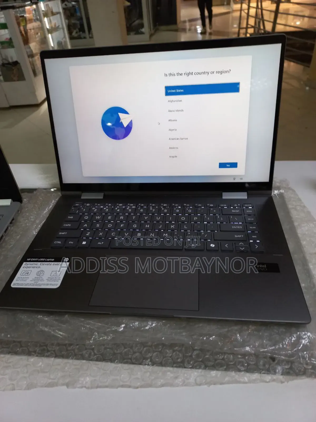 New Laptop HP Envy X360 16GB Intel Core I7 SSD 1T