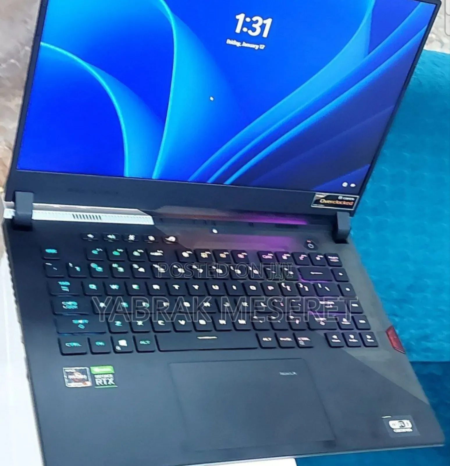 New Laptop Asus 16GB AMD Ryzen 9 SSD 1T