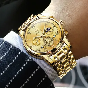 Olevs Luxury Unique Watch for Men's