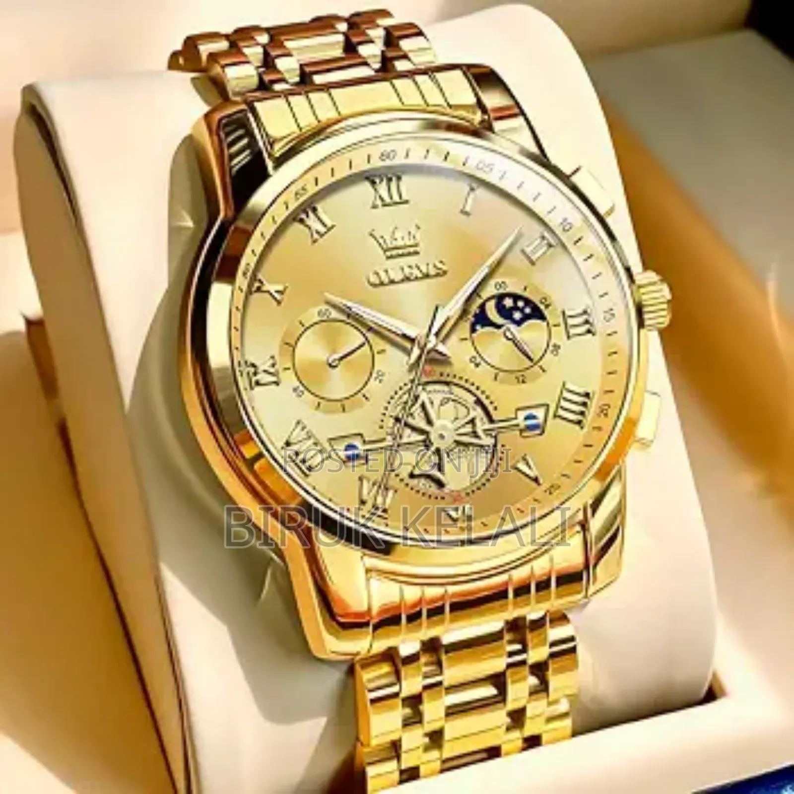 Olevs Luxury Unique Watch for Men's