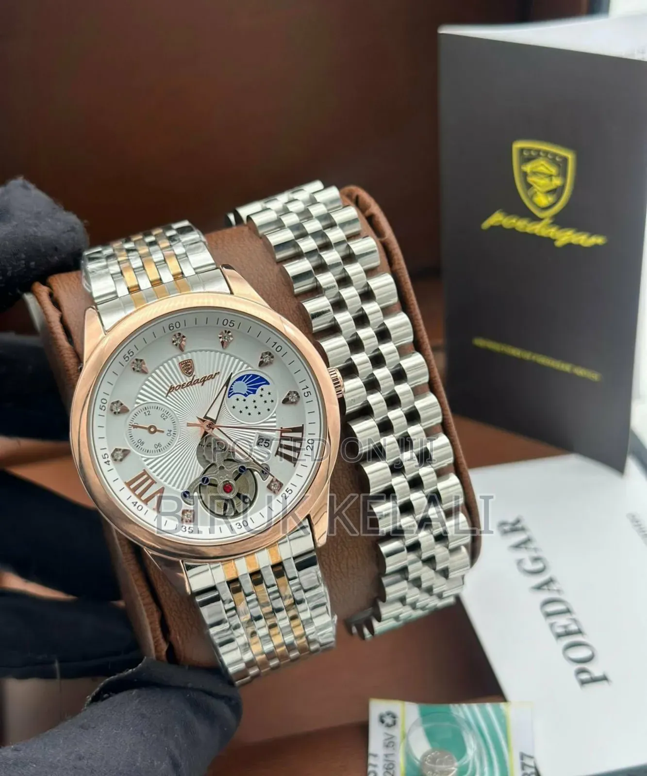 Poedagar Watches for Men's Elegant Design