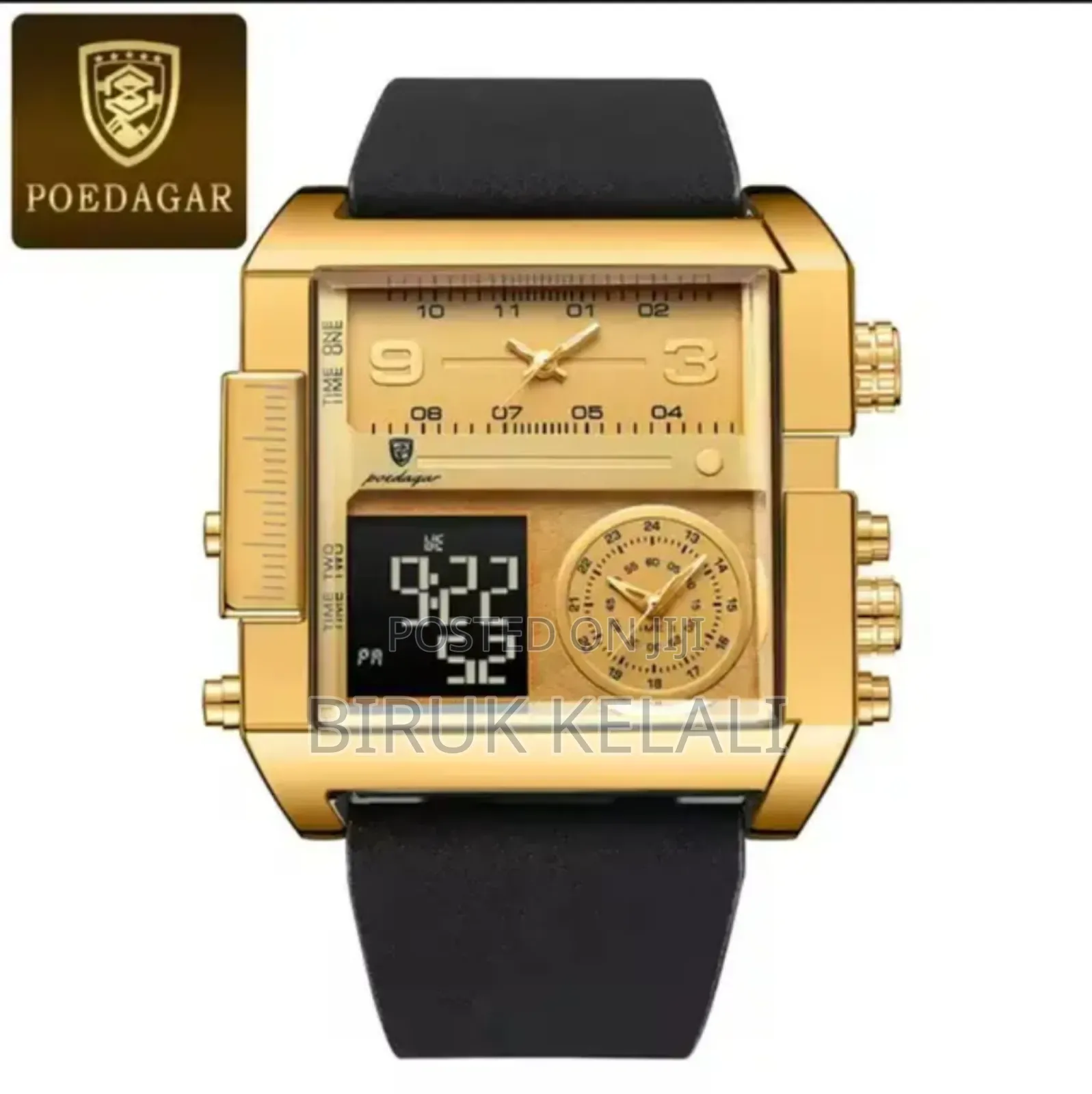 Poedagar Elegance Square Unique Watch