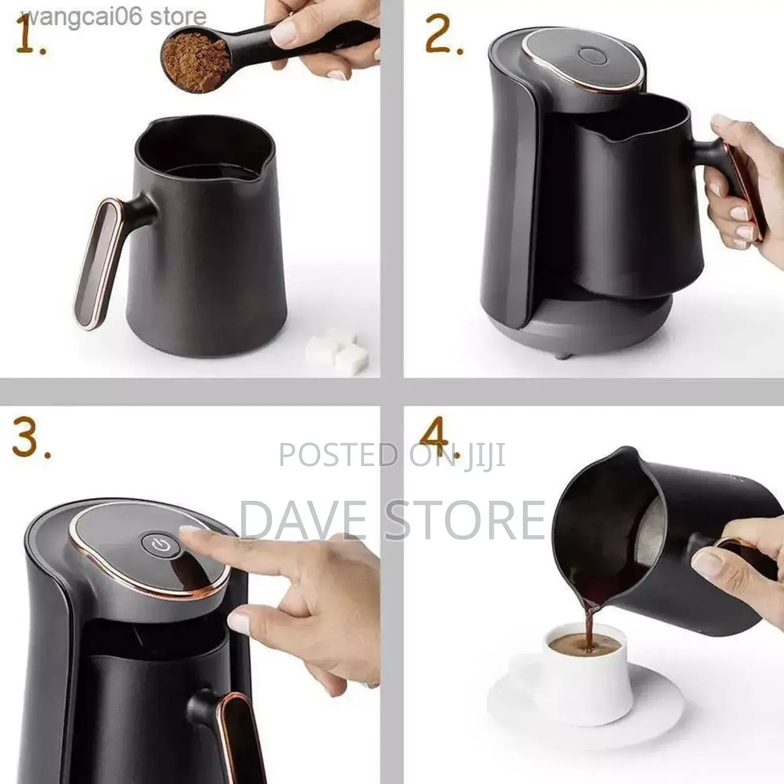 Original Turkish Electric Coffee Maker Pot