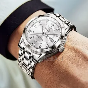 Olevs Full Silver Watch