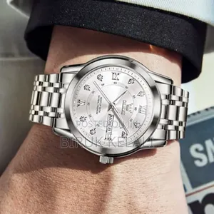 Olevs Full Silver Watch