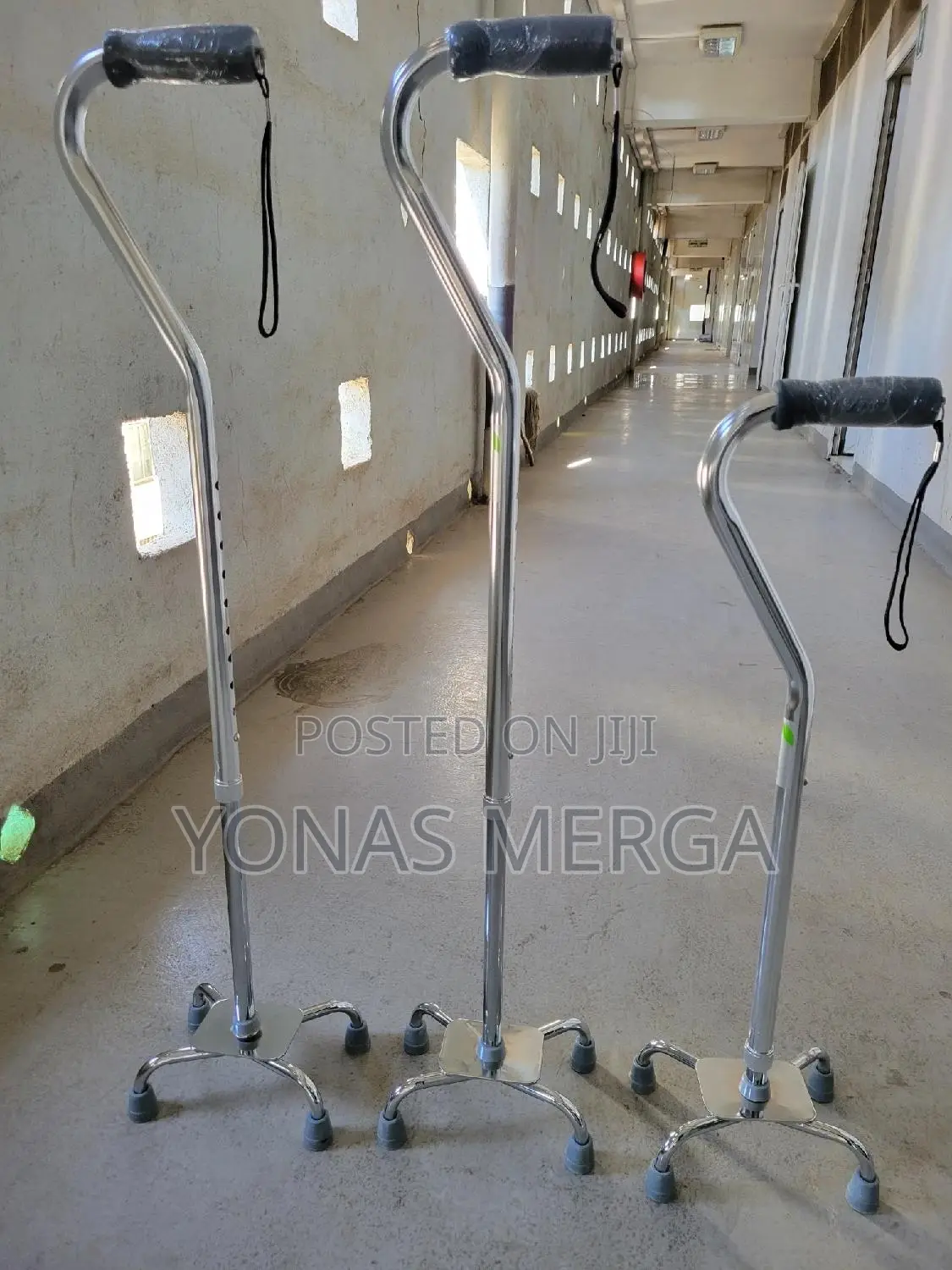 Walking Stick[]Four_leg at the Base for Increased Stability