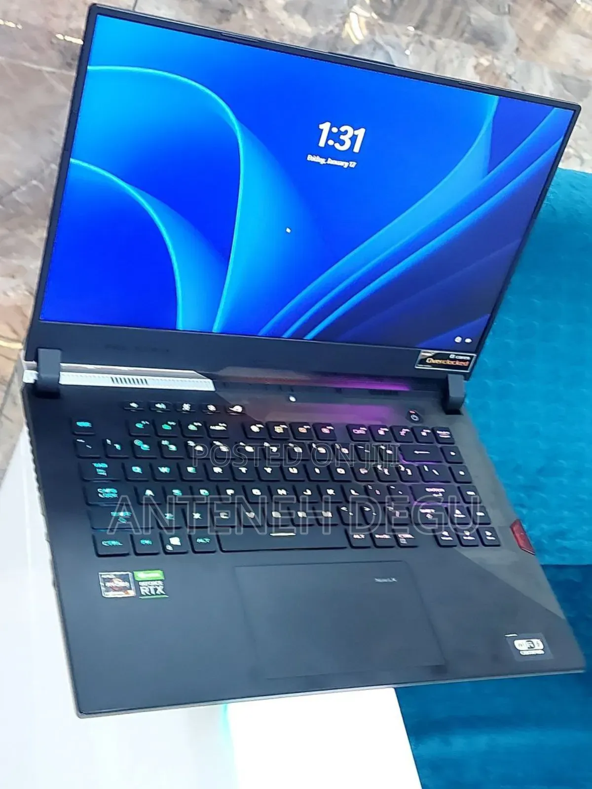 New Laptop Asus ROG Strix G15 16GB AMD Ryzen 9 SSD 1T