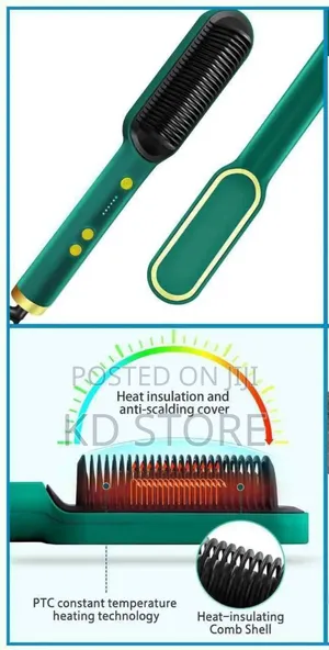 ያለሙያ በ10ደቂቃ ጸጉርን በማበጠር የሚተኩስ ዘመናዊ ማበጠሪያ