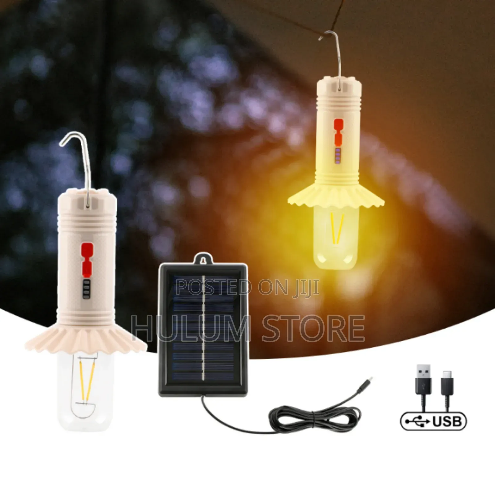 Solar Multifunctional Camping Light