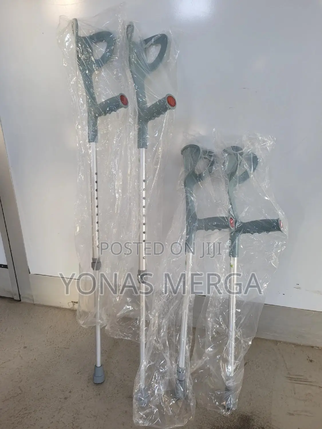 Forearm Crutches - Elbow Crutches, U-Shaped Elbow Rest,ክራንች