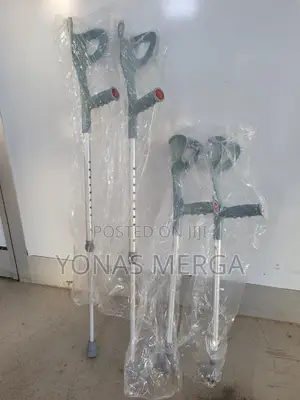 Photo - Forearm Crutches - Elbow Crutches, U-Shaped Elbow Rest,ክራንች