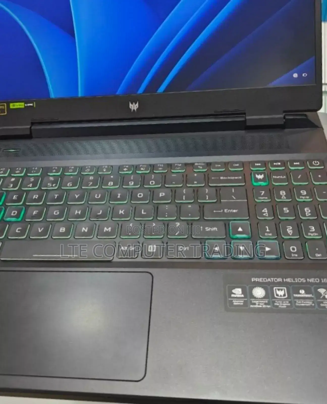 New Laptop Acer Predator Helios Neo 16 16GB Intel Core I9 SSD 1T