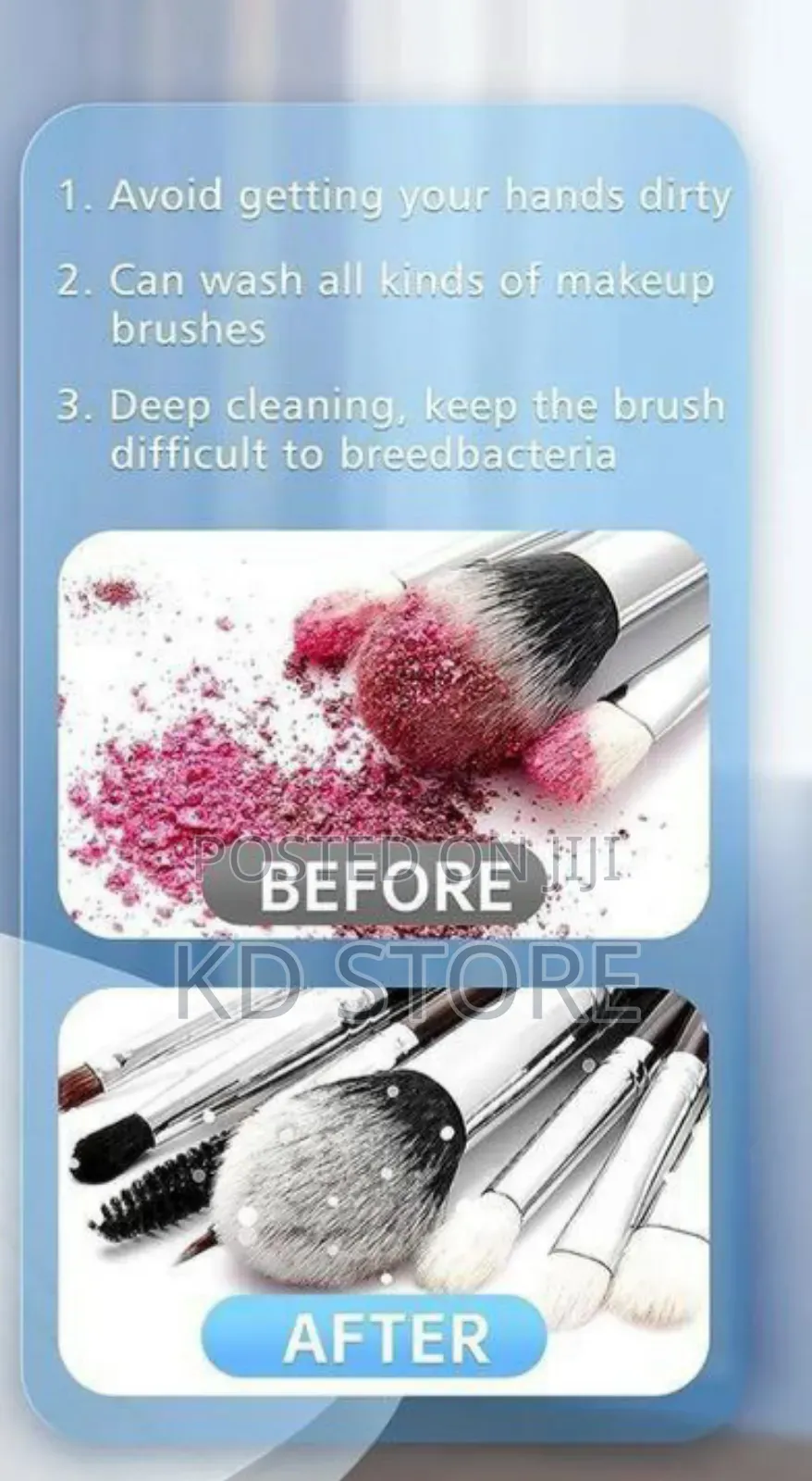Electric Makeup Brush Cleaner