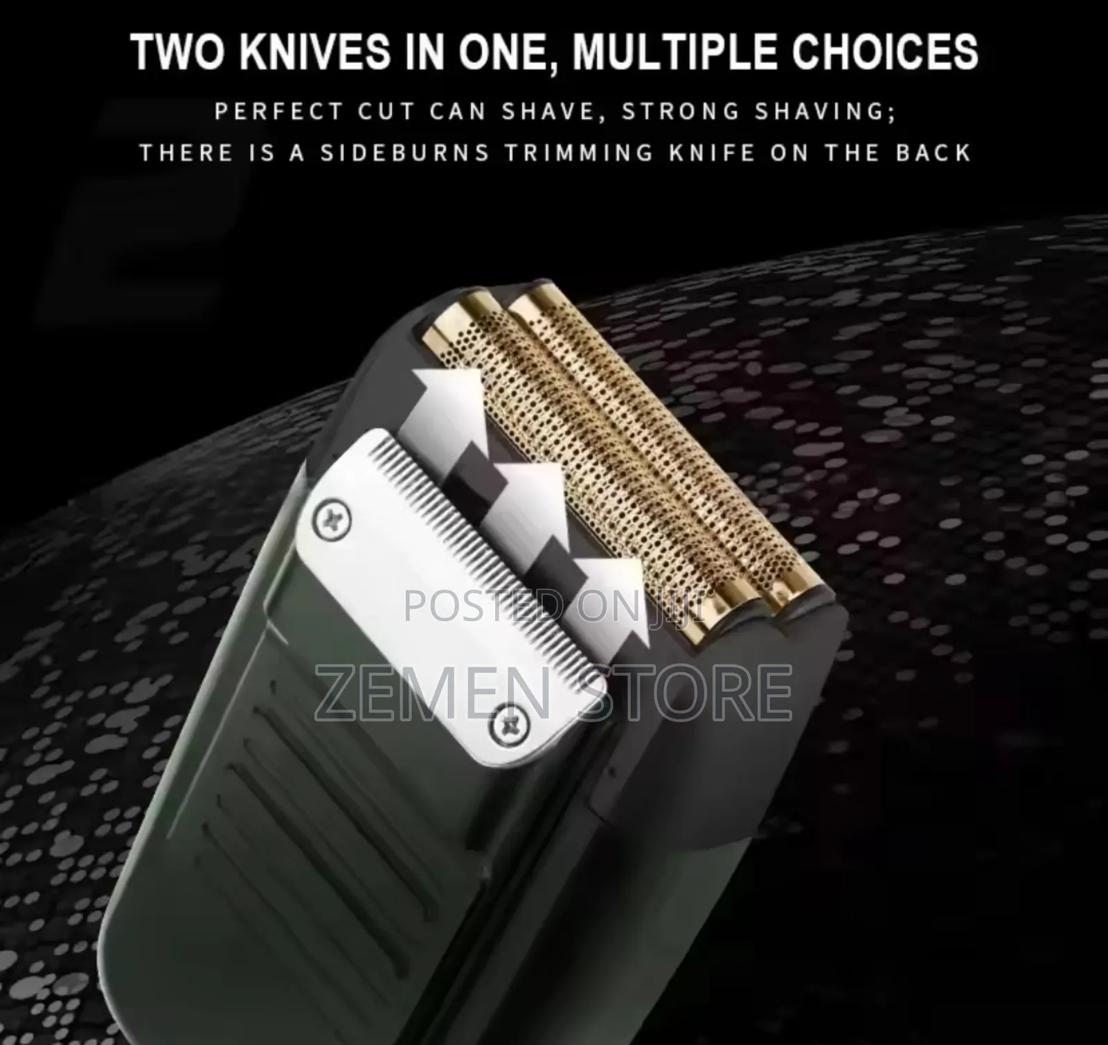 2-in-1 Kemei KM-2026 Electric Shaver Trimmer