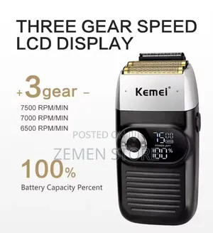 2-in-1 Kemei KM-2026 Electric Shaver Trimmer