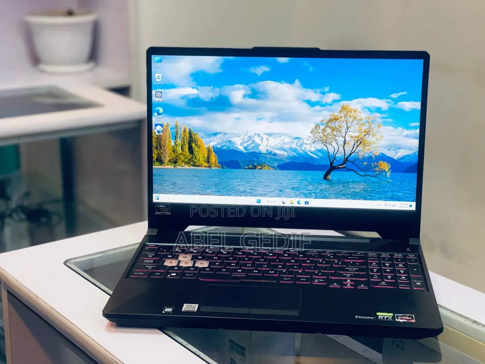 New Laptop Asus TUF Gaming A15 16GB AMD Ryzen 7 SSD 512GB